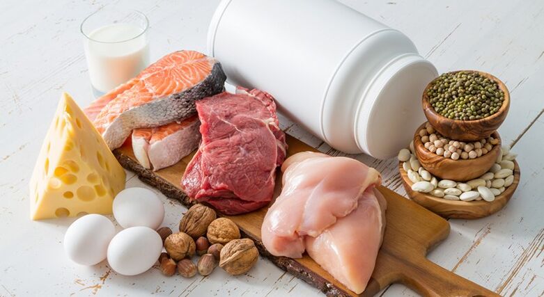 Hrana bogata proteinima za izgradnju mišićnih stanica